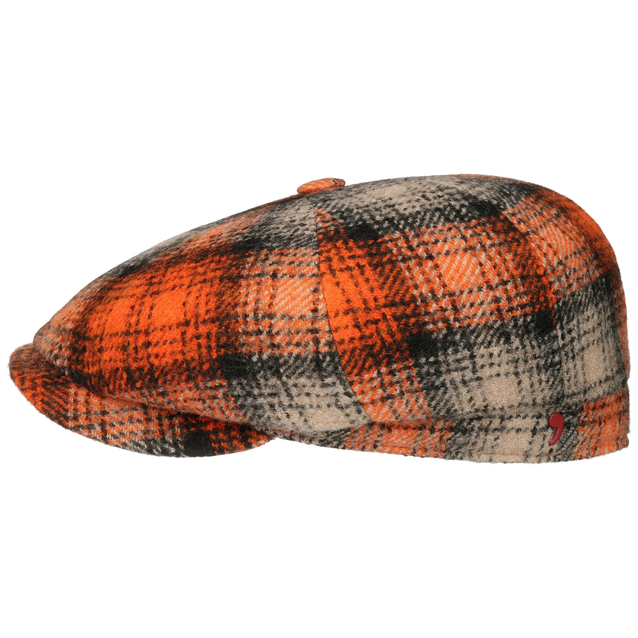 Casquette Kevalo Wool Check by Alfonso DEste --> Chapeaux, casquettes & bonnets en ligne ▷ Chapeaushop